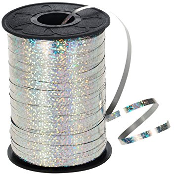 Metallic Curling Ribbon Halo Patterns Assorted 25m